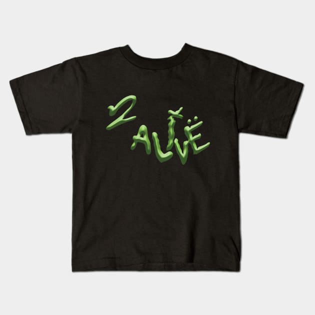 Yeat 2 Alive Album Name Shirt Tour Kids T-Shirt by Scarlett Blue